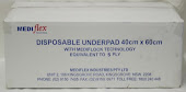 Underpad 5 Ply Mediflex 40cmx60cm 300 per Ctn